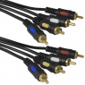Аудио/Видео шнур: 4 RCA - 4 RCA G 1.5m                              