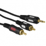 Аудио/Видео шнур: Stereo 3,5 mm - 2 RCA G 5m                        