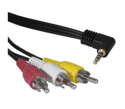 Аудио/Видео шнур: Stereo 3,5 mm - 3 RCA G 1.5m