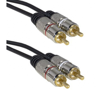 Аудио/Видео шнур: 2 RCA - 2 RCA GM 1.5m