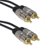 Аудио/Видео шнур: 2 RCA - 2 RCA GM 1.5m                             