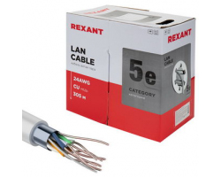 Витая пара: 01-0143 F/UTP 5e PVC 4PR 24AWG 305м Витая пара: 01-0143 F/UTP 5e PVC 4PR 24AWG 305м