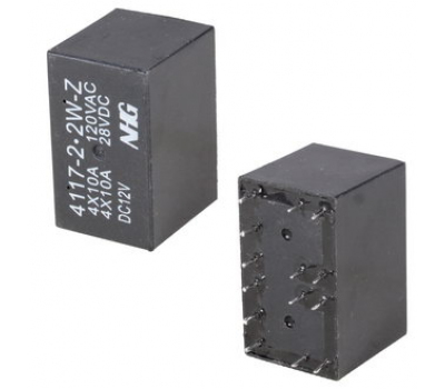 Реле: 4117-2-2W-Z-10A-12VDC-1.0