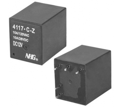 Реле: 4117-C-Z-10A-12VDC-1.0 Реле: 4117-C-Z-10A-12VDC-1.0