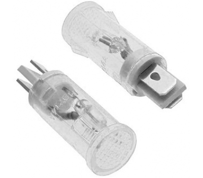 Неоновая лампа в корпусе: MDX-14 white 220V Неоновая лампа в корпусе: MDX-14 white 220V