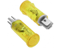 Неоновая лампа в корпусе: MDX-14 yellow 220V                                