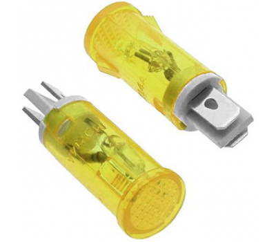 Неоновая лампа в корпусе: MDX-14 yellow 220V Неоновая лампа в корпусе: MDX-14 yellow 220V