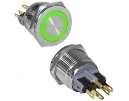 Кнопка антивандальная: GQ22PF-11ZE/G/N on-off+off-on Кнопка антивандальная: GQ22PF-11ZE/G/N on-off+off-on