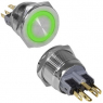Кнопка антивандальная: GQ22PF-11E/G/N on-(off)+off-(on)                  