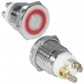 Кнопка антивандальная: GQ19PF-10E/R/N off-(on)                           