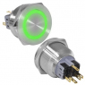 Кнопка антивандальная: GQ28PF-11ZE/G/N on-off+off-on                     