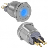 Кнопка антивандальная: GQ22PF-11ZD/B/N on-off+off-on                     