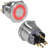 Кнопка антивандальная: GQ25PF-11ZE/R/N on-off+off-on                     