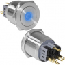 Кнопка антивандальная: GQ25PF-11ZD/B/N on-off+off-on                     