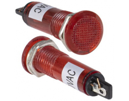 Неоновая лампа в корпусе: N-806-R  220V                                     