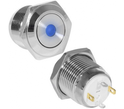 Кнопка антивандальная: GQ16F-10D/J/B/N off-(on)