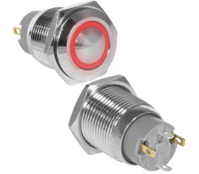 Кнопка антивандальная: GQ16B-10ZE/J/R/N off-on