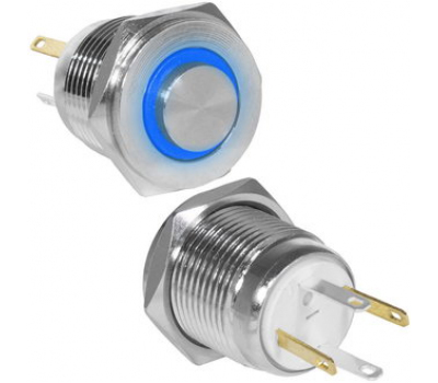 Кнопка антивандальная: GQ16PH-10E/JL/B/N off-(on)
