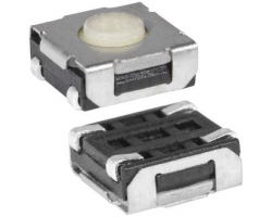 Кнопка тактовая: KAN0647-0341W 6.5x6.2x2.5 mm Кнопка тактовая: KAN0647-0341W 6.5x6.2x2.5 mm
