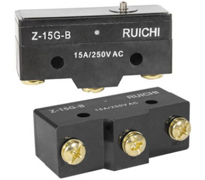 Микропереключатель: Z-15G-B 15A/250VAC Микропереключатель: Z-15G-B 15A/250VAC