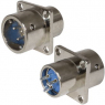 Разъем: XS12-3 (Zn) panel plug                            