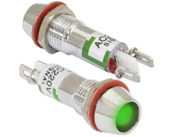 Светодиод в корпусе: L-615-G 220v (8mm) Светодиод в корпусе: L-615-G 220v (8mm)