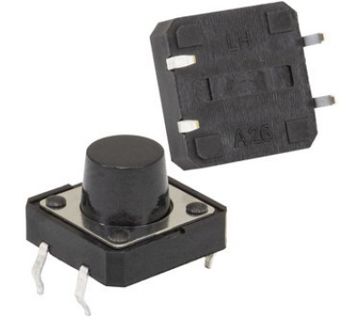 Кнопка тактовая: KAN1211-0801B 12x12x8 mm Кнопка тактовая: KAN1211-0801B 12x12x8 mm