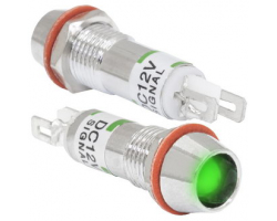 Светодиод в корпусе: L-615-G 12v (8mm) Светодиод в корпусе: L-615-G 12v (8mm)