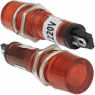 Неоновая лампа в корпусе: N-804-R  220V                                     