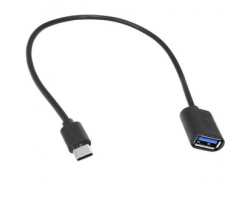 Компьютерный шнур: USB3.0 AF - Type-C  0.3m                          
