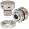Клапан: M8X1.25 Steel/ nut