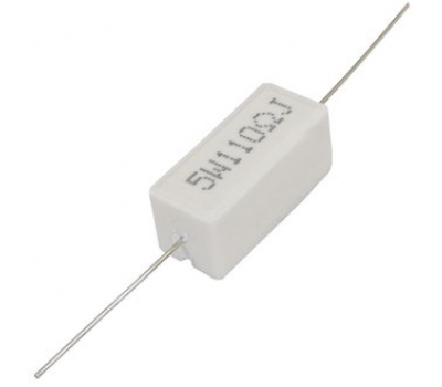 Резистор: RX27-1 110 Ом 5W 5% / SQP5 Резистор: RX27-1 110 Ом 5W 5% / SQP5