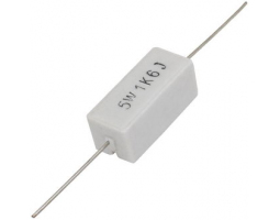 Резистор: RX27-1 1.6 кОм 5W 5% / SQP5                       