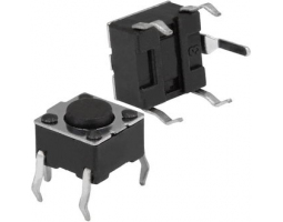 Кнопка тактовая: KAN0621-0431B 6x6x4.3 mm экран Кнопка тактовая: KAN0621-0431B 6x6x4.3 mm экран