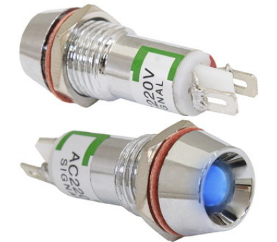 Светодиод в корпусе: L-616-B 220v (10mm) Светодиод в корпусе: L-616-B 220v (10mm)