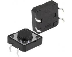Кнопка тактовая: KAN1211-0501B 12x12x5 mm Кнопка тактовая: KAN1211-0501B 12x12x5 mm