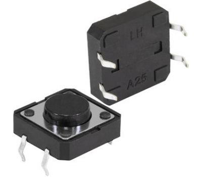 Кнопка тактовая: KAN1211-0501B 12x12x5 mm Кнопка тактовая: KAN1211-0501B 12x12x5 mm