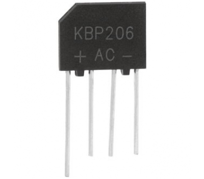 Диодный мост: KBP206 (CTK) Диодный мост: KBP206 (CTK)