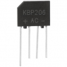 Диодный мост: KBP206 (CTK)