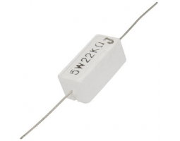 Резистор: RX27-1 22 кОм 5W 5% / SQP5                        