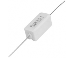 Резистор: RX27-1 43 Ом 5W 5% / SQP5                         
