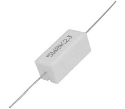 Резистор: RX27-1 8.2 кОм 5W 5% / SQP5 Резистор: RX27-1 8.2 кОм 5W 5% / SQP5