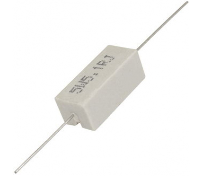 Резистор: RX27-1 5.1 Ом 5W 5% / SQP5 Резистор: RX27-1 5.1 Ом 5W 5% / SQP5