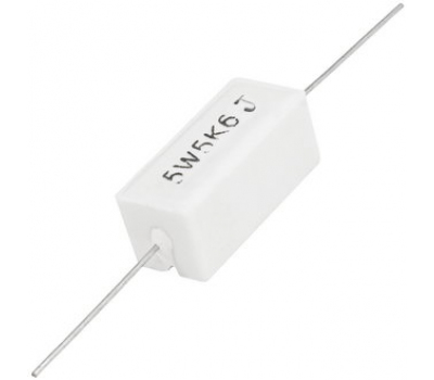 Резистор: RX27-1 5.6 кОм 5W 5% / SQP5