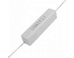 Резистор: RX27-1 1.2 кОм 10W 5% / SQP10 Резистор: RX27-1 1.2 кОм 10W 5% / SQP10