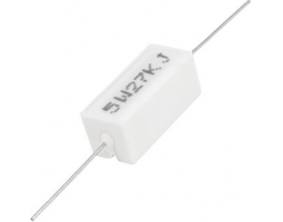 Резистор: RX27-1 27 кОм 5W 5% / SQP5                        