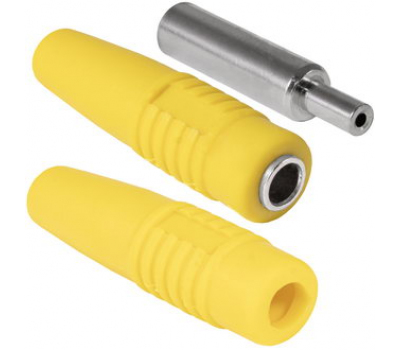 Клемма: ZP-041 4mm Cable Socket YELLOW Клемма: ZP-041 4mm Cable Socket YELLOW
