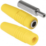 Клемма: ZP-041 4mm Cable Socket YELLOW                    