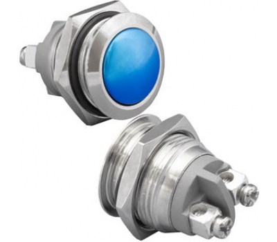 Кнопка антивандал.: GQ16B-10/Bl/N off-(on) Кнопка антивандал.: GQ16B-10/Bl/N off-(on)