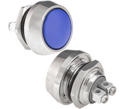 Кнопка антивандал.: GQ12B-10/Bl/N off-(on) Кнопка антивандал.: GQ12B-10/Bl/N off-(on)